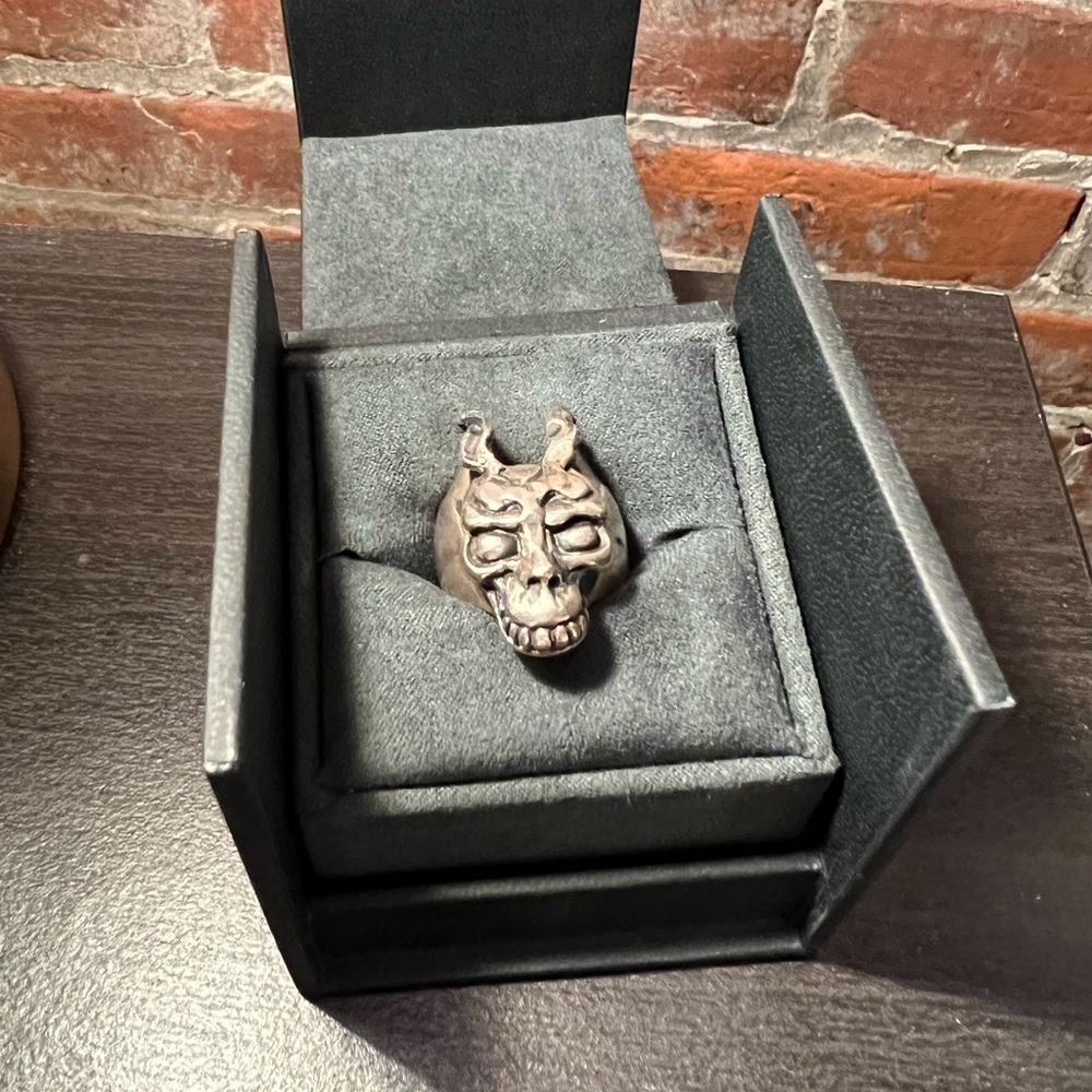 Frank The Rabbit Sterling Silver Ring